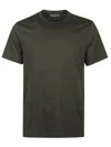 Michael Kors Short Sleeves T-shirt With Logo In Green