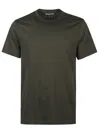 Michael Kors Short Sleeves T-shirt With Logo In Green
