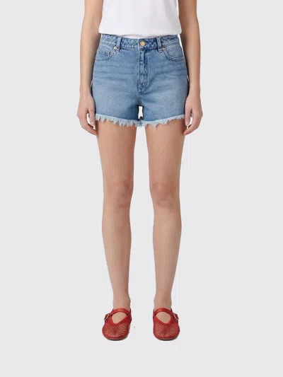 Michael Kors Shorts  Woman Color Black In Blue