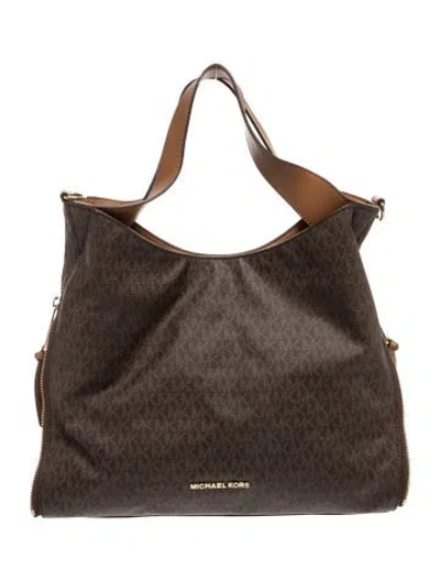 Pre-owned Michael Kors Shoulder Bag In Brown