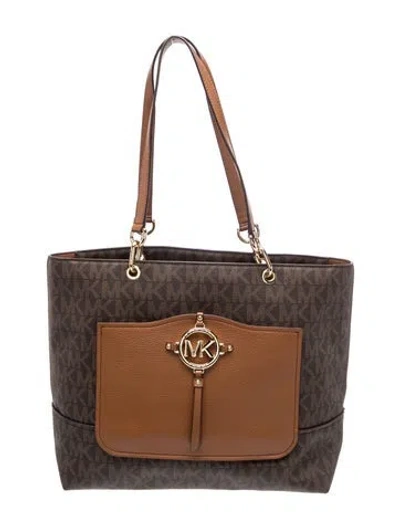 Pre-owned Michael Kors Shoulder Bag In Brown