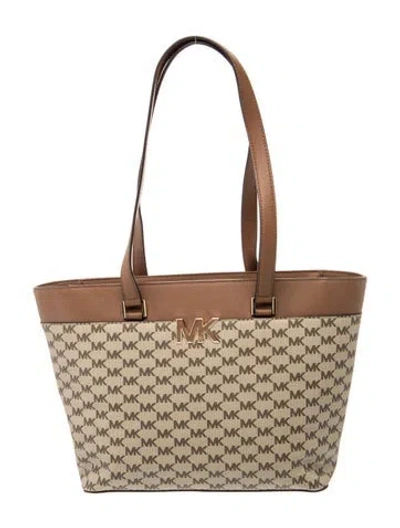 Pre-owned Michael Kors Shoulder Bag In Brown