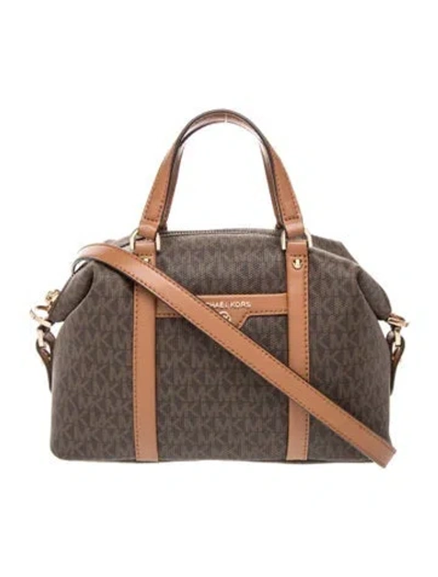 Pre-owned Michael Kors Shoulder Bag In Brown