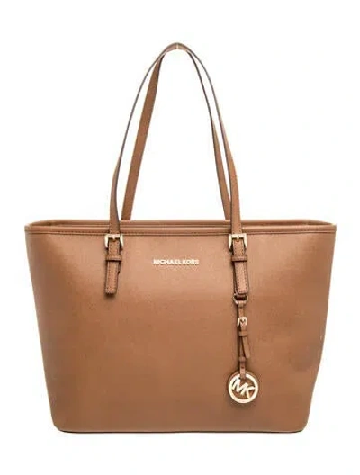 Pre-owned Michael Kors Shoulder Bag In Brown