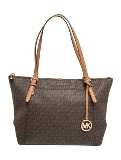 Pre-owned Michael Kors Shoulder Bag In Brown