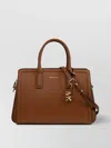 Michael Kors Shoulder Bag Detachable Strap Structured In Brown