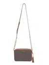 Michael Kors Designer Handbags Ginny Shoulder Bag In Brown