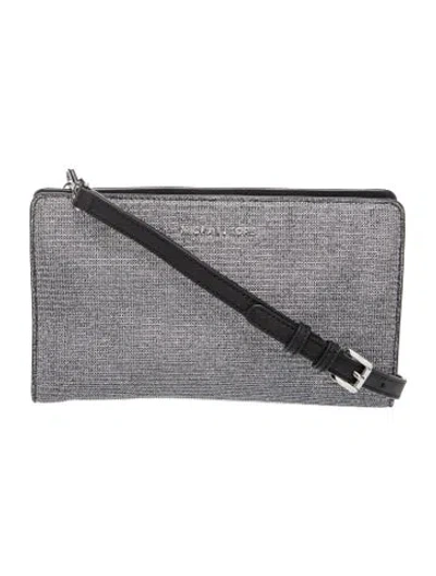 Pre-owned Michael Kors Shoulder Bag In Gray
