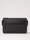 Michael Kors Edison Medium Messenger Bag In Black