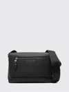 Michael Kors "hudson" Small Flap Messenger Bag In Black