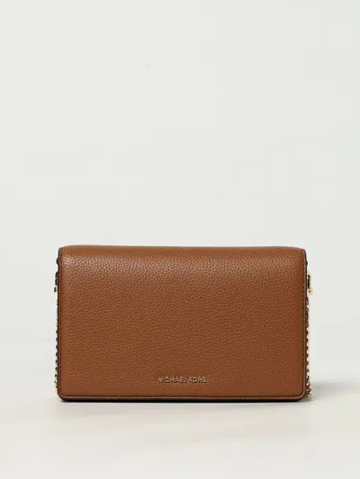 Michael Kors Shoulder Bag  Woman Color Leather In Brown