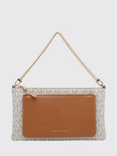 Michael Kors Shoulder Bag  Woman Color Leather In Red