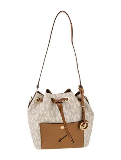 Pre-owned Michael Kors Shoulder Bag In Neutral