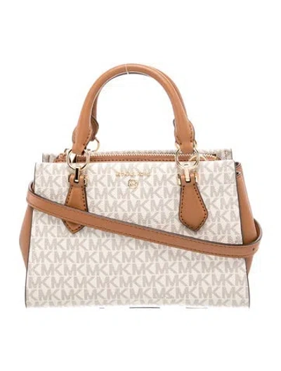 Pre-owned Michael Kors Shoulder Bag Small In Neutrals