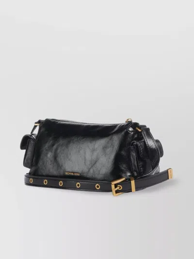 Michael Kors Shoulder Bag With Adjustable Strap And Front Pockets