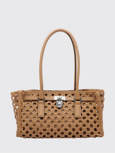 Michael Kors Shoulder Bag  Woman Color Brown In Pattern