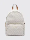 Michael Kors Tanner Monogram-print Backpack In White
