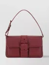 Michael Kors Shoulder Bags With Adjustable Strap And Buckle Detail In Purple