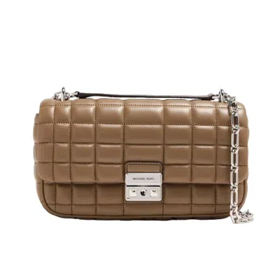 Michael Kors Shoulder Bags Woman  - Lg Conv Chain Shldr - Beige
