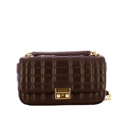 Michael Kors Shoulder Bags Woman  - Lg Conv Chain Shldr - Brown