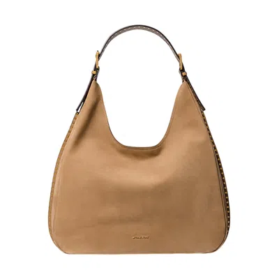 Michael Kors Shoulder Bags Woman  - Lg Hobo Shldr - Beige