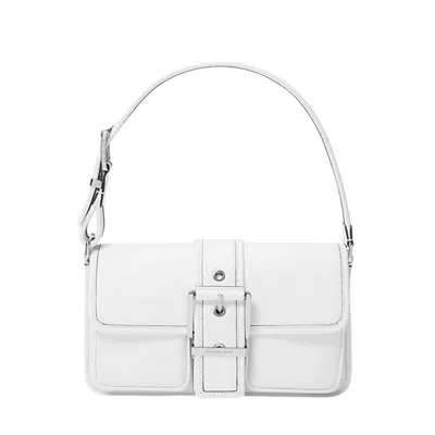MICHAEL KORS SHOULDER BAGS WOMAN MICHAEL KORS - MD SHLDR - WHITE