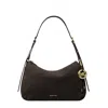 Michael Kors Md Tz Conv Shoulder Bag In Brown