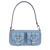 Michael Kors Shoulder Bags Woman  - Sm Conv Pouchette - Blue In Blue