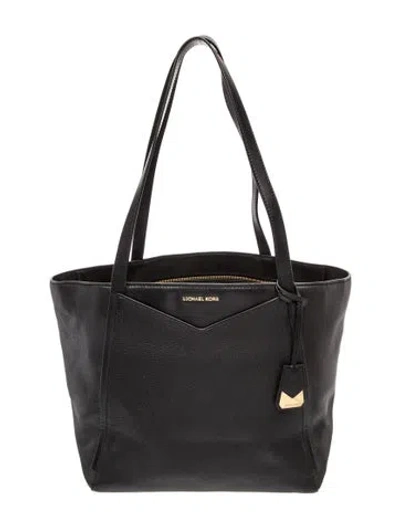 Pre-owned Michael Kors Signature Bucket Bag W/ Tags In Black