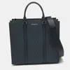 MICHAEL KORS SIGNATURE COATED CANVAS AND LEATHER COOPER TOTE