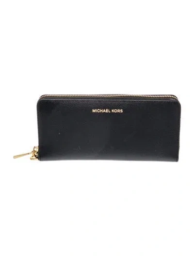 Pre-owned Michael Kors Signature Evening Bag In Black