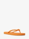 Michael Kors Signature Logo Flip Flops