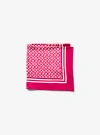 Michael Kors Signature Logo Satin Scarf