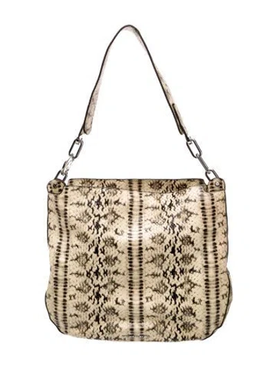 Pre-owned Michael Kors Signature Shoulder Bag In Neutral