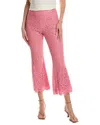 Michael Kors Collection Silk-blend Bootleg Pant