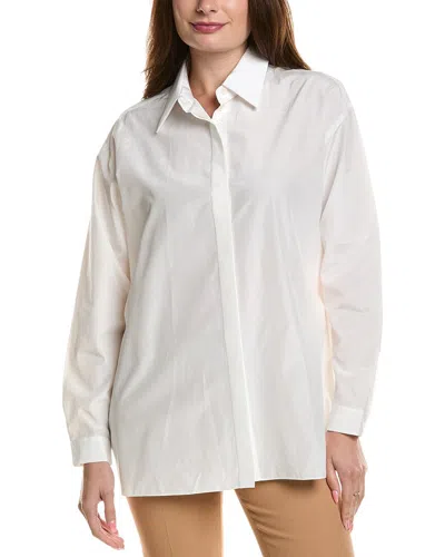 MICHAEL KORS SILK-BLEND BOYFRIEND SHIRT