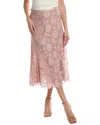 Michael Kors Silk-blend Lace Dance Skirt