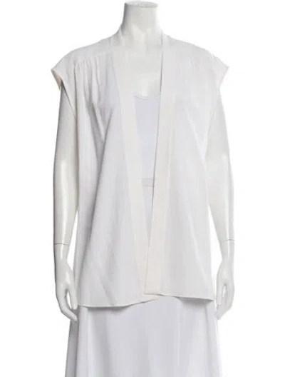 Pre-owned Michael Kors Silk Jacket In Neutrals