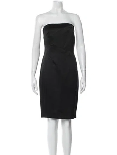 Pre-owned Michael Kors Silk Knee-length Dress In Blue
