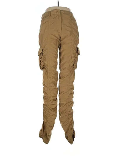 Pre-owned Michael Kors Silk Pants In Brown