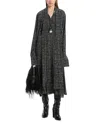 Michael Kors Silk Scarf Shirt Dress In Multi