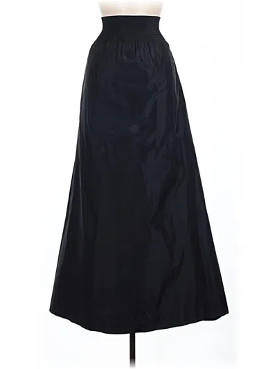 Pre-owned Michael Kors Silk Skirt In Black