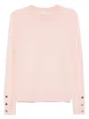 Michael Kors Silver-tone Hardware Top In Pink