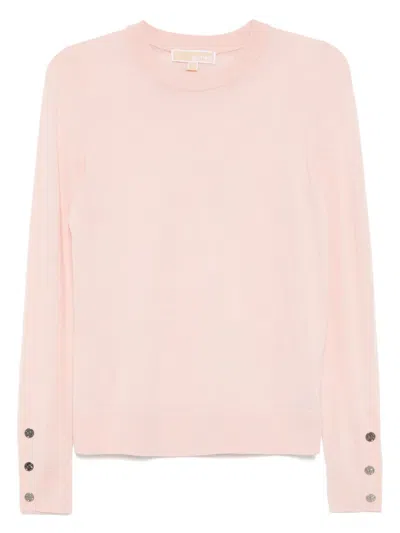 Michael Kors Silver-tone Hardware Top In Pink