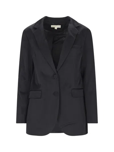 Michael Kors Single-breasted Black Fabric Blazer