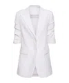 Michael Kors Single-breasted Blazer In Red