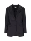 Michael Kors Tailored Jacket Flap Pockets In Black