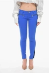 MICHAEL KORS SKINNY-FIT PANTS WITH ZIPPED DETAILING