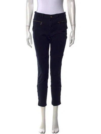 Pre-owned Michael Kors Skinny Leg Pants In Black