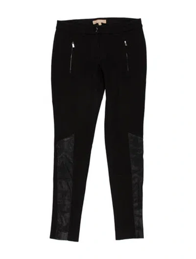 Pre-owned Michael Kors Skinny Leg Pants In Black